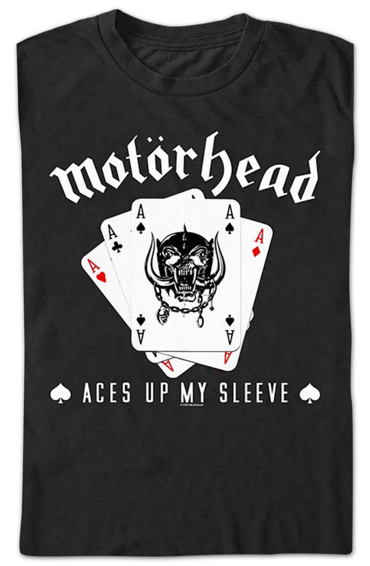 Aces Up My Sleeve Motorhead T-Shirt