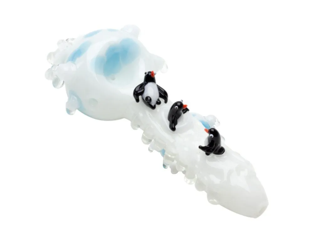 Empire Glassworks Icy Penguins Pipe