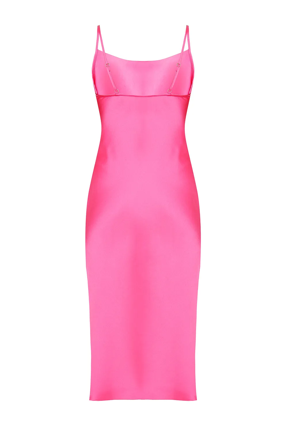 Janna Barbie Silk Slip Dress