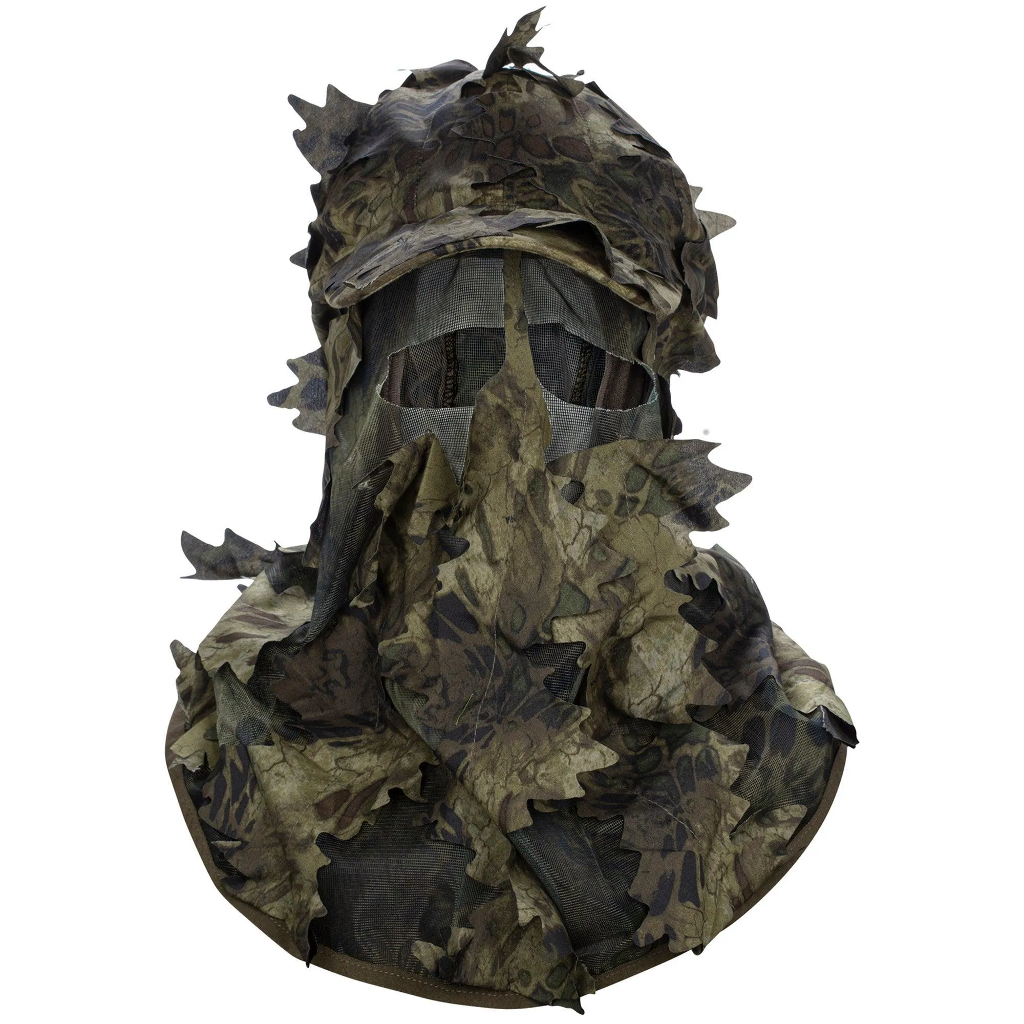 Leafy Hat With Face Mask - Prym1 - Woodlands