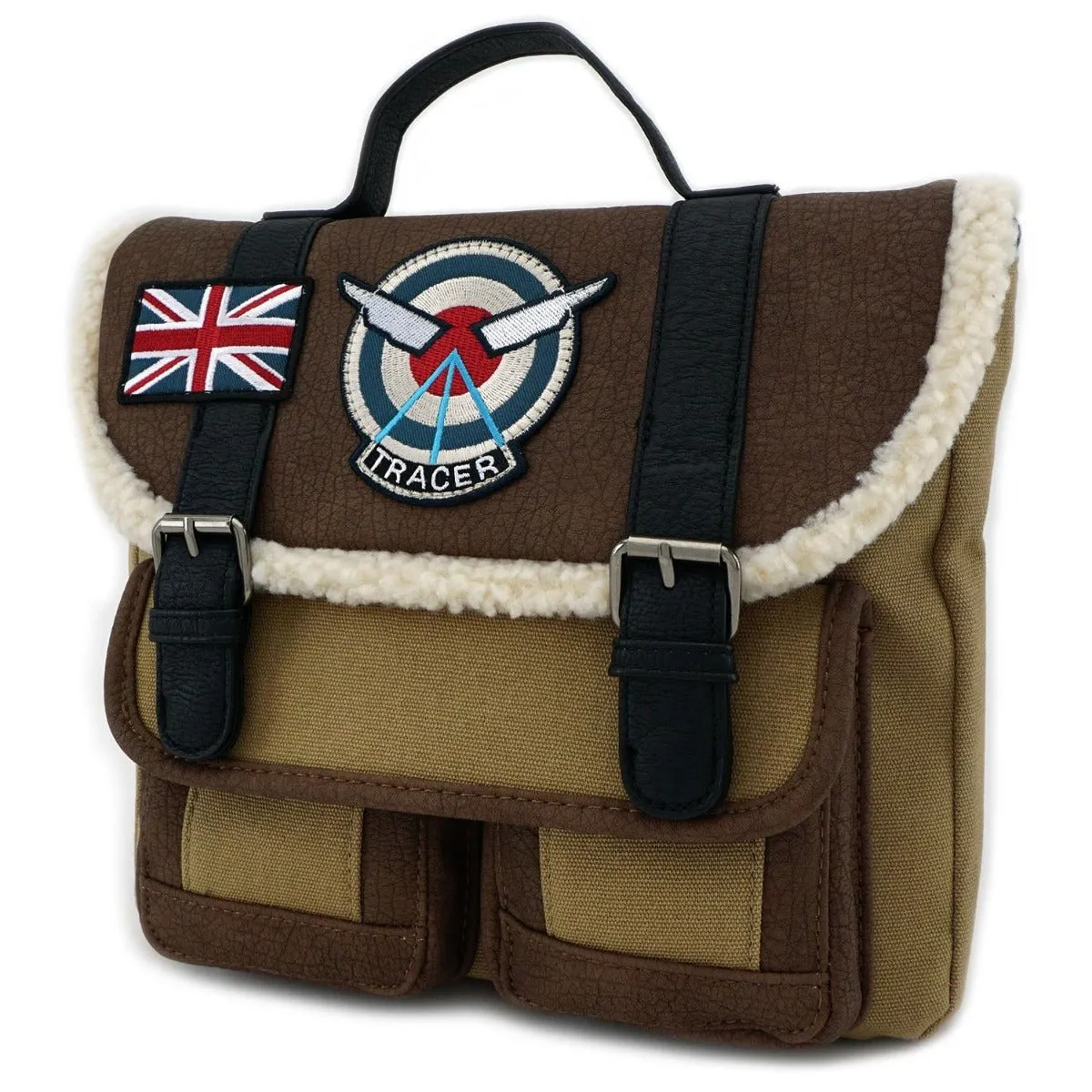 Loungefly x Overwatch Tracer Messenger Bag