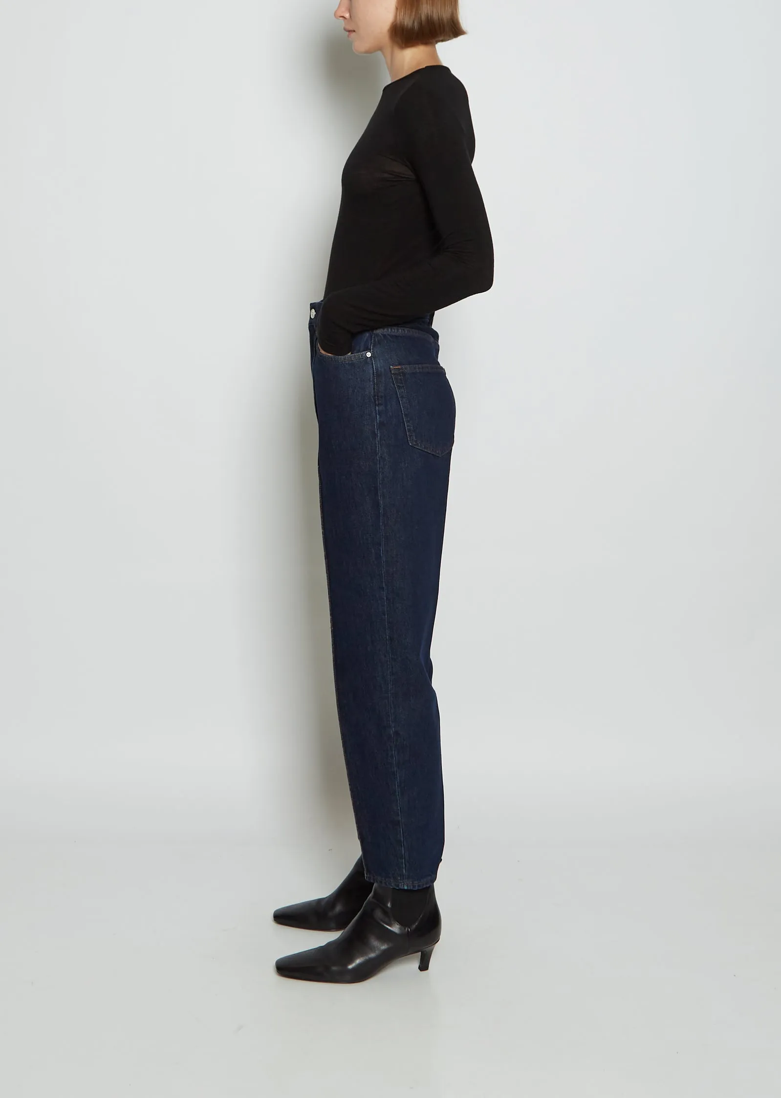 Organic Cotton Tapered Leg Denim