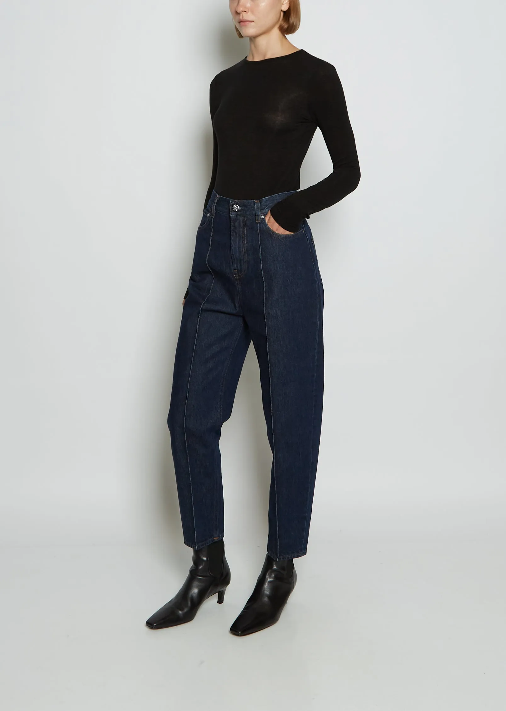 Organic Cotton Tapered Leg Denim