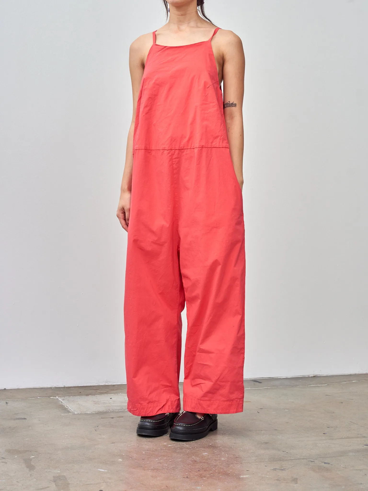 Salopette - Poppy Red