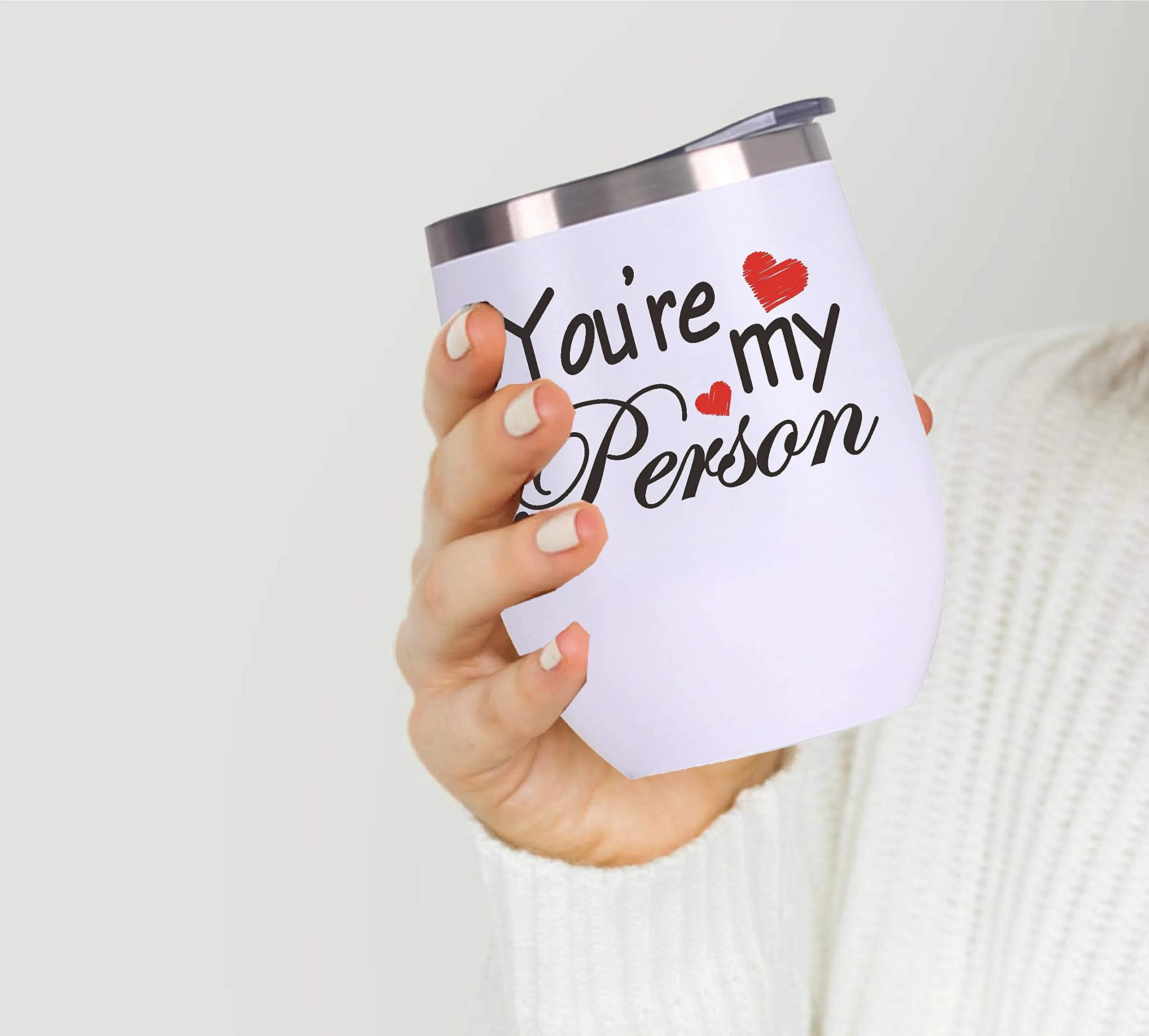 You are My Person Cup, Youre My Person Gifts for Women, Best Friend Cup, You're My